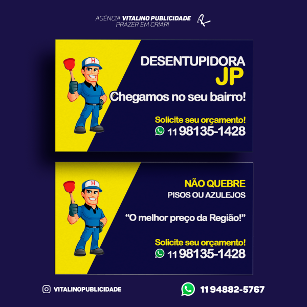 Cartões de Visita Personalizados Criação da Arte Grátis - Imagem 12