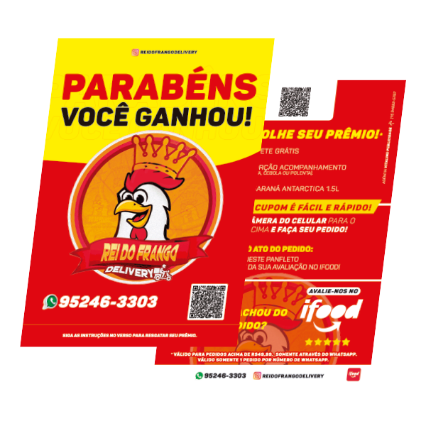 Panfletos | Folhetos 90g/m² Personalizados Criação da Arte Grátis